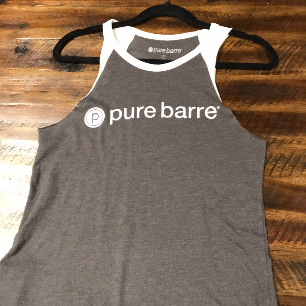 Pure Barre high neck Muscle Tank